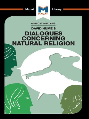 cover image of An Analysis of David Hume's Dialogues Concerning Natural Religion